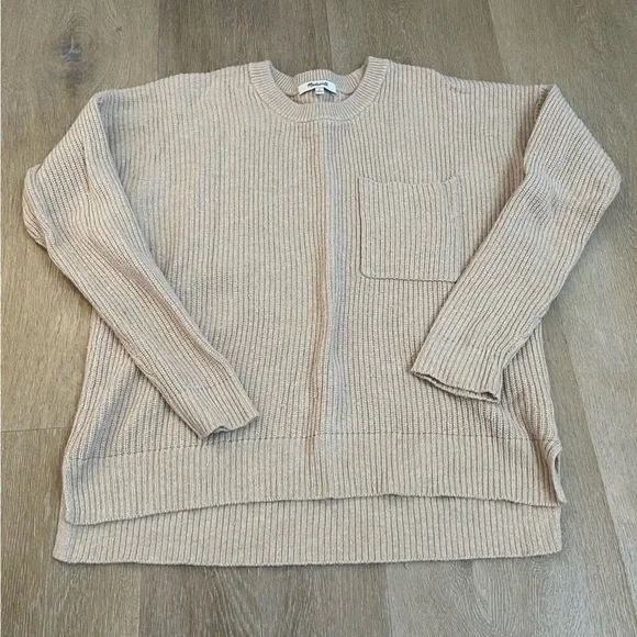 Madewell Thompson Pocket Pull Over Sweater - Picture 2 of 5